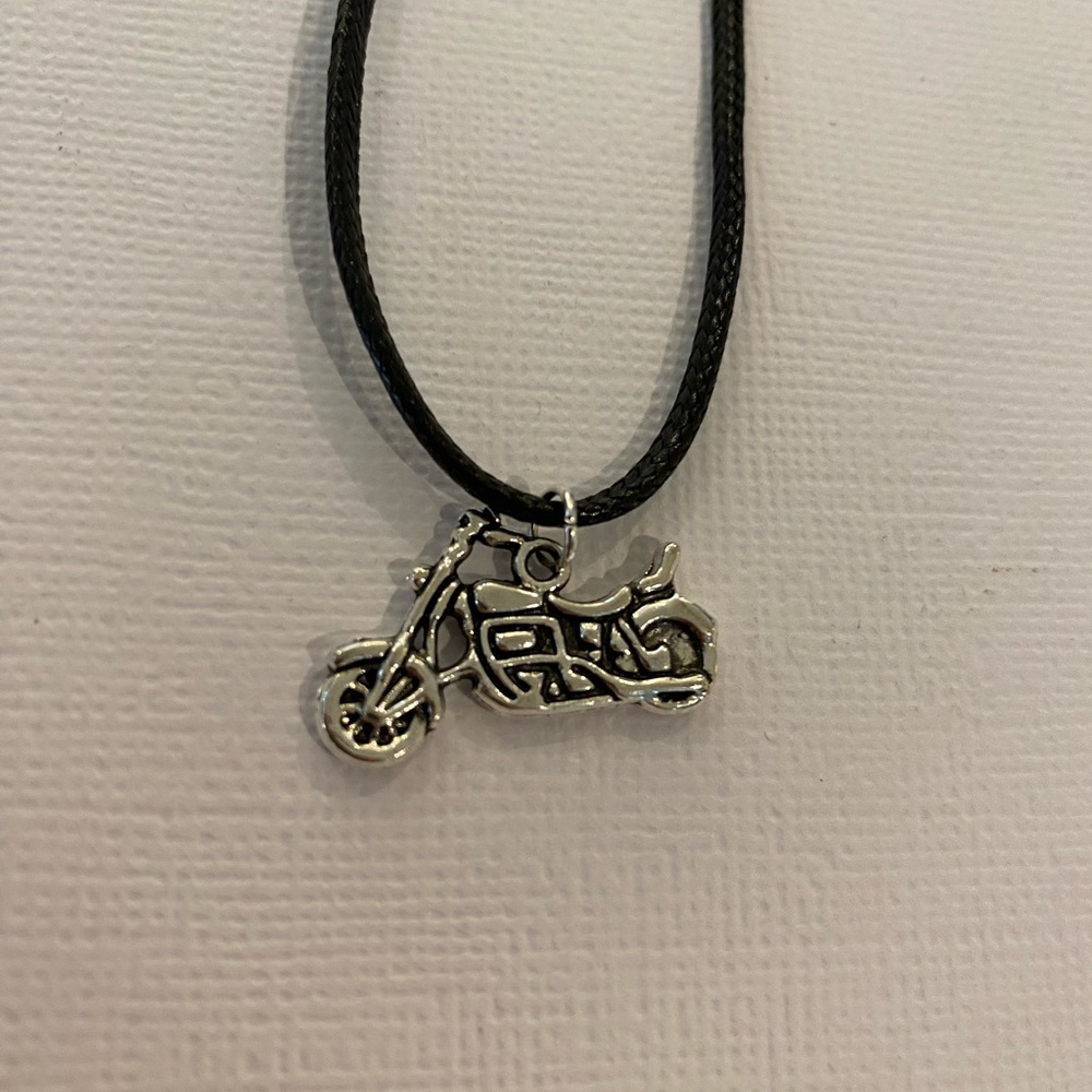 Motorcycle Cord Necklace